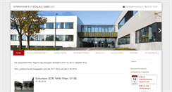 Desktop Screenshot of gymnasium-badvoeslau.ac.at